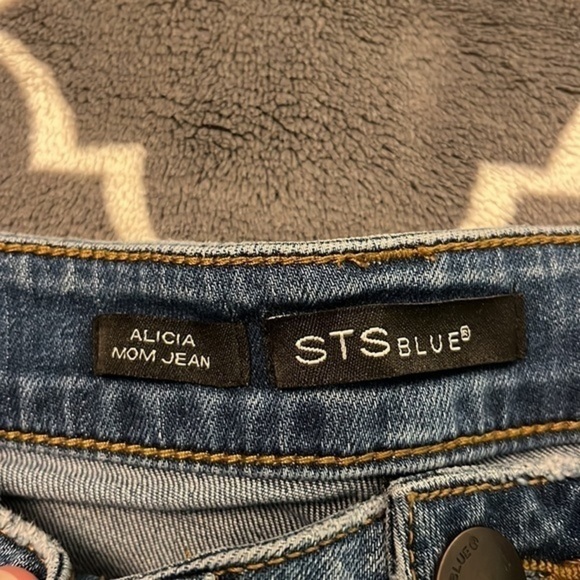STS Blue Alicia mom jeans women size 27 in women size 4 - Picture 5 of 10